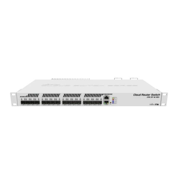 Коммутатор MikroTik CRS317-1G-16S+RM 17x10 Гбит/сек, 1000 Мбит/сек, управляемый