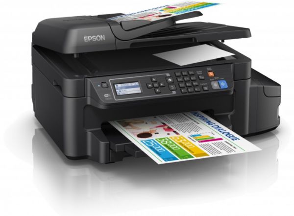 МФУ Epson L655 A4 струйный черный