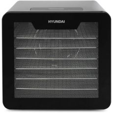 Сушилка для овощей, фруктов, грибов Hyundai HYFD-8802 серебристый/черный